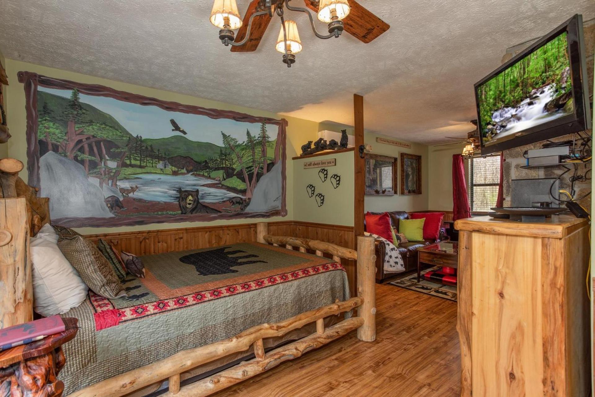 Bear Mountain Hollow-Free Dollywood Ticket- Cozy Cabin With A Hot Tub, Arcade & Deck Close To Town Pigeon Forge Ngoại thất bức ảnh